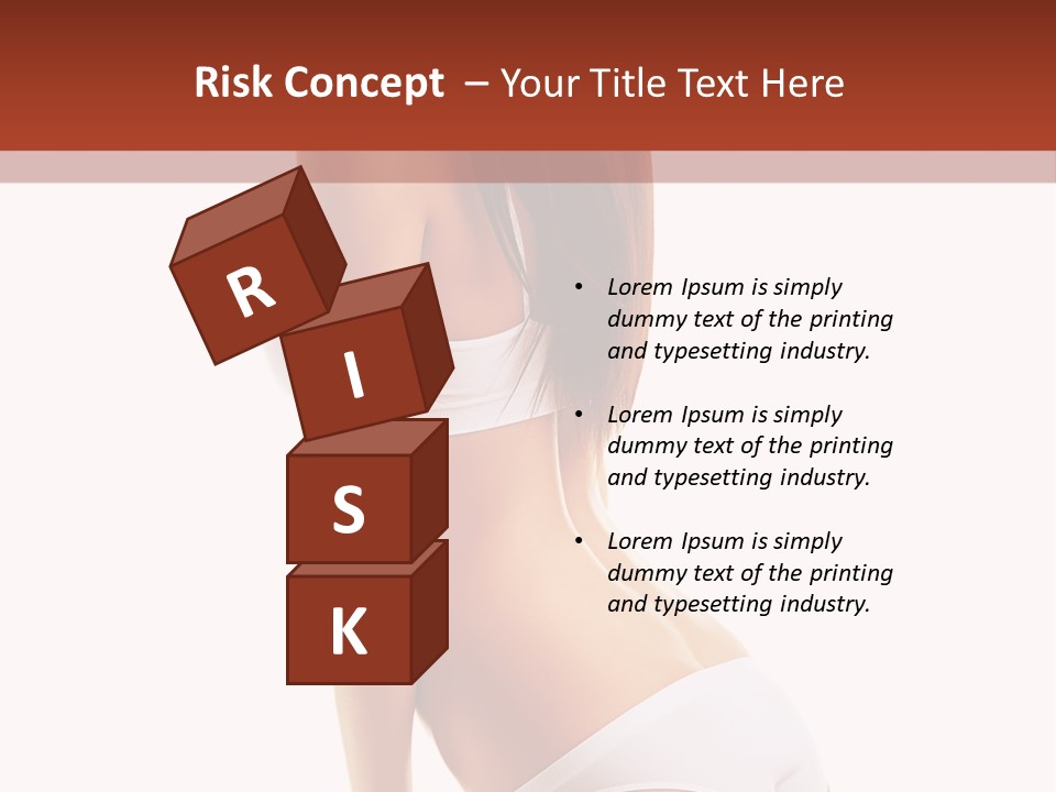 Fitness Beauty View PowerPoint Template