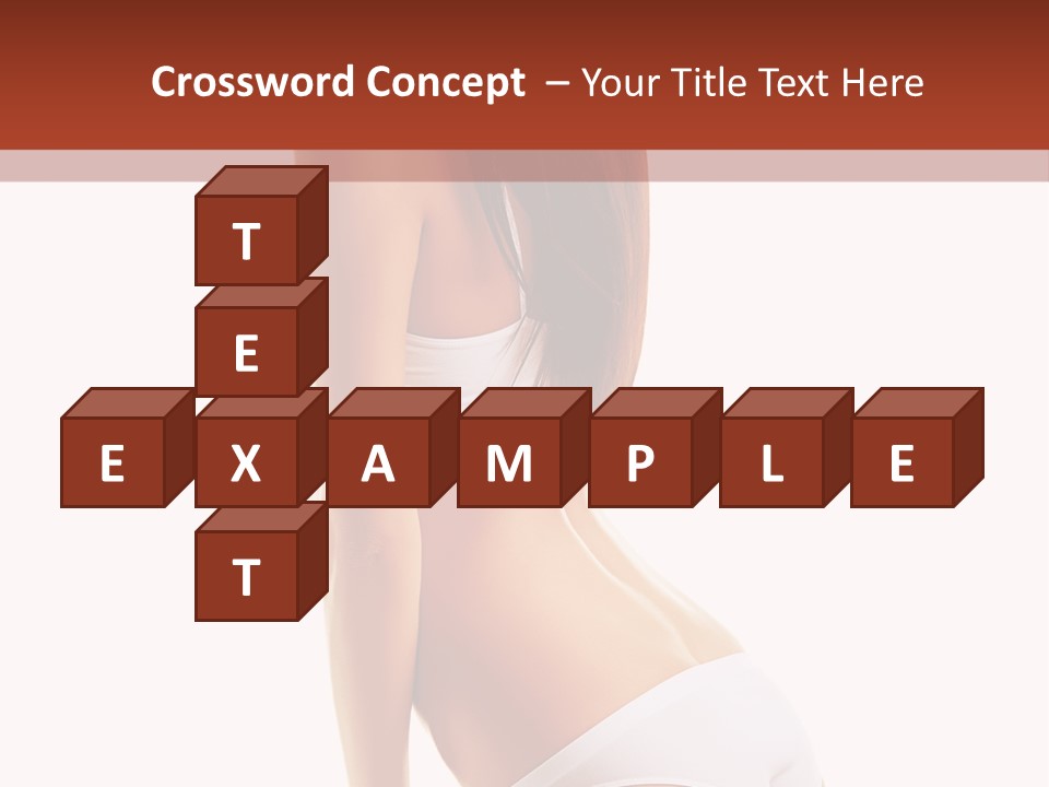 Fitness Beauty View PowerPoint Template