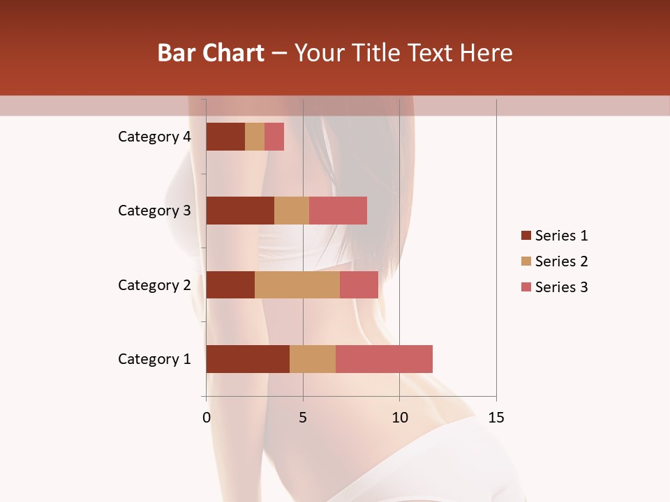 Fitness Beauty View PowerPoint Template