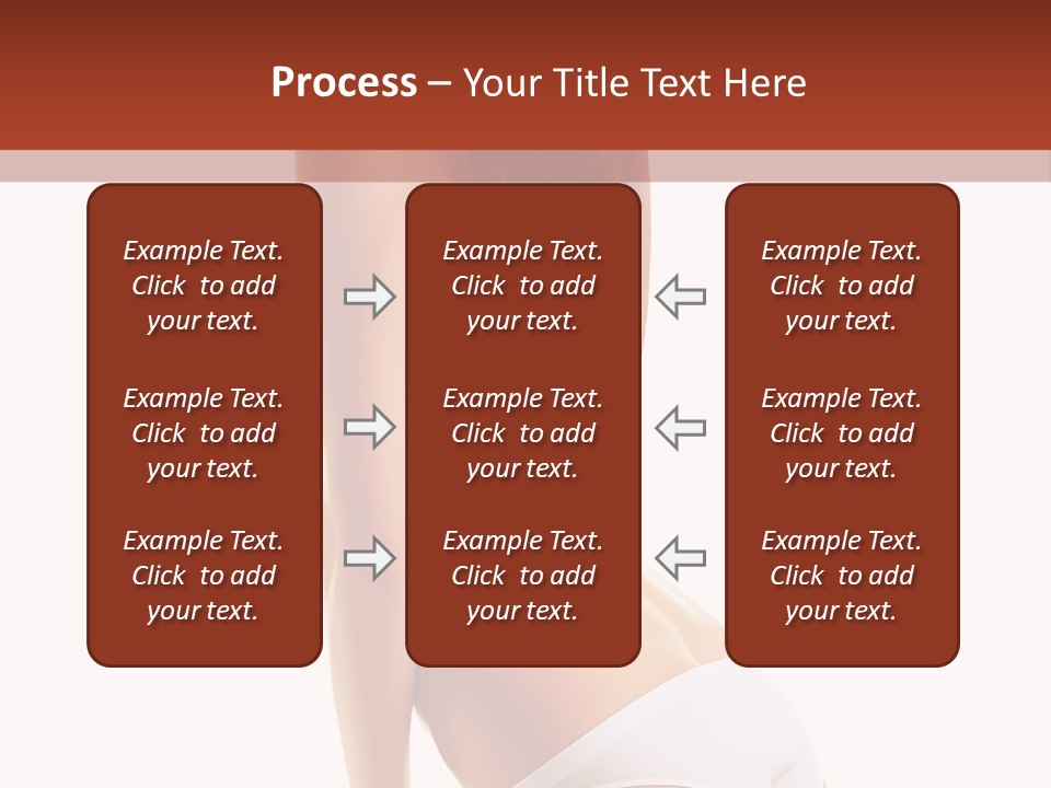 Fitness Beauty View PowerPoint Template