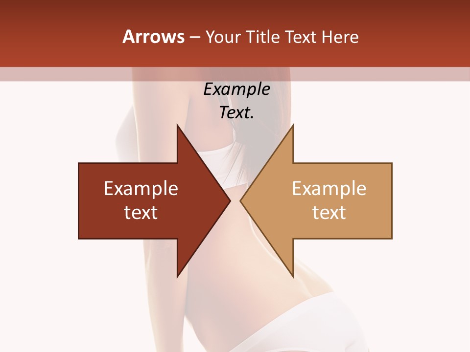 Fitness Beauty View PowerPoint Template