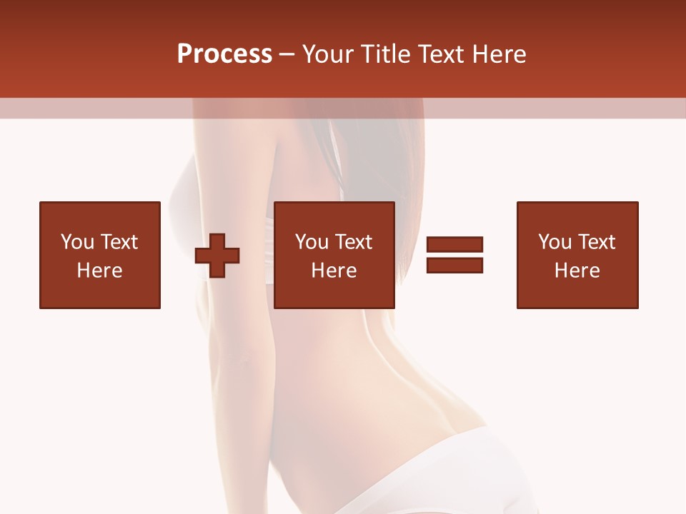 Fitness Beauty View PowerPoint Template