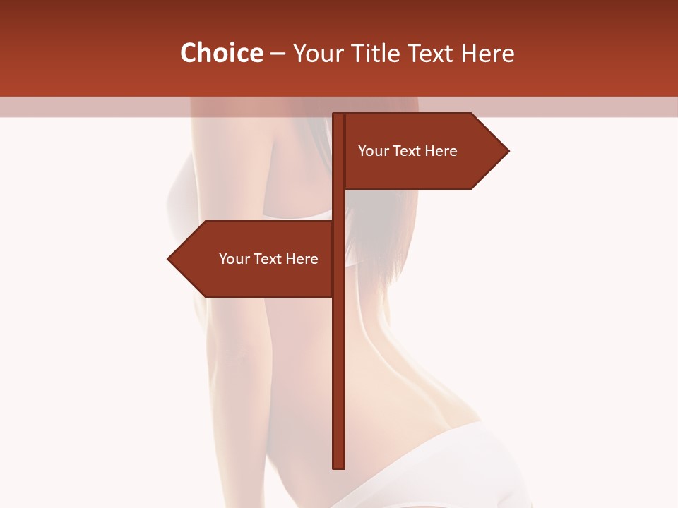 Fitness Beauty View PowerPoint Template