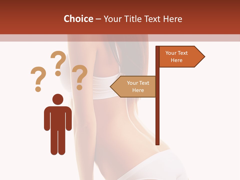 Fitness Beauty View PowerPoint Template