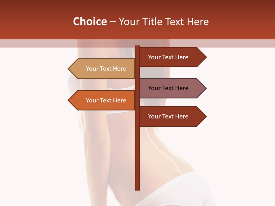 Fitness Beauty View PowerPoint Template