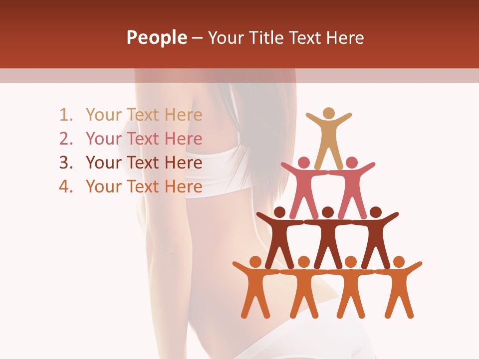 Fitness Beauty View PowerPoint Template