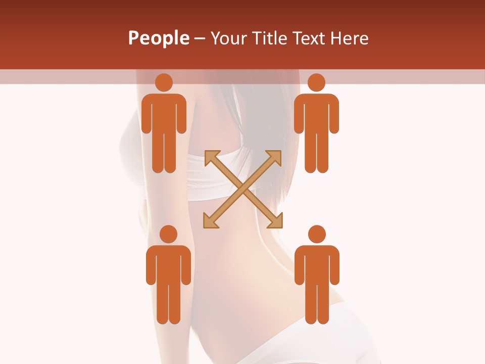 Fitness Beauty View PowerPoint Template