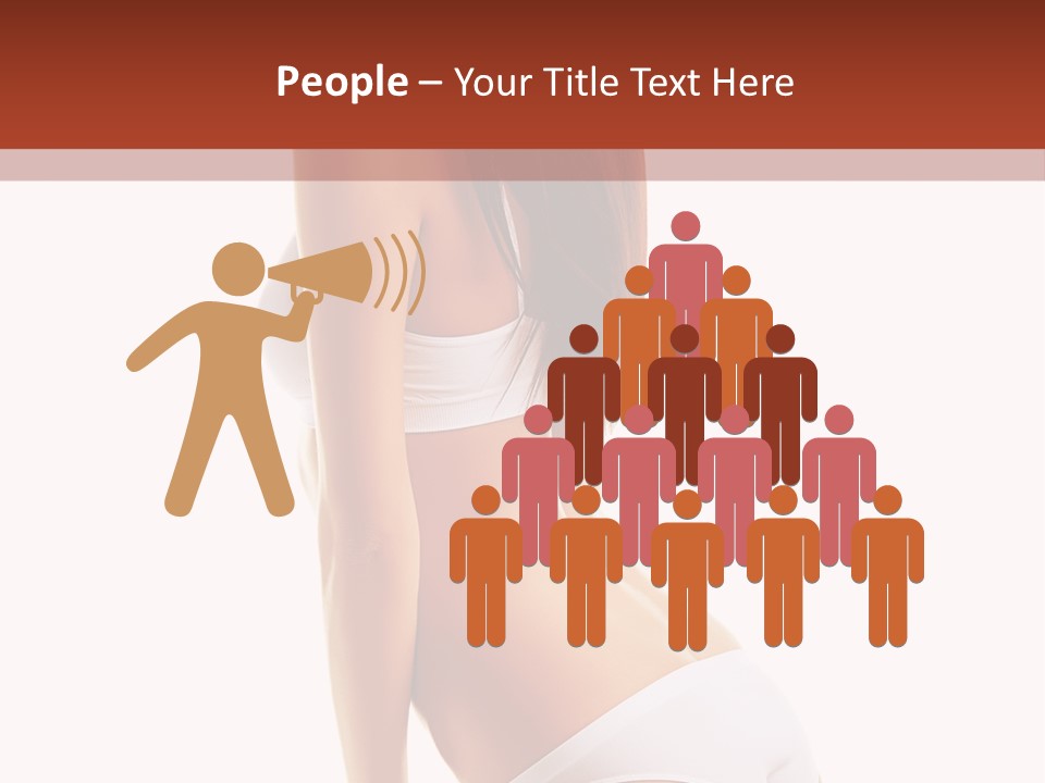 Fitness Beauty View PowerPoint Template