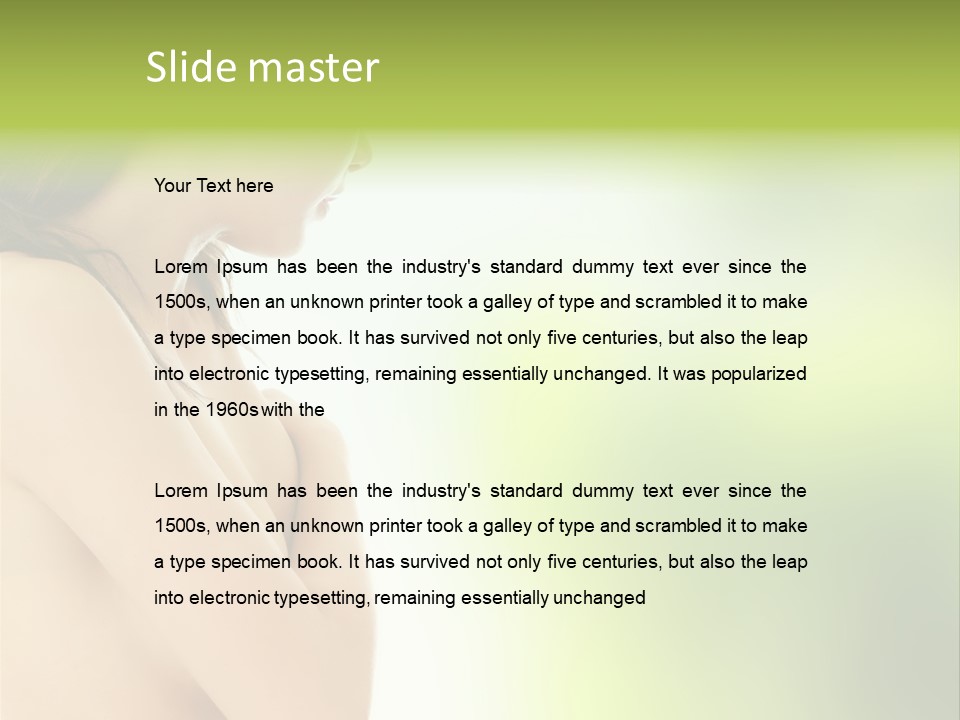 Elegance Studio Fashion PowerPoint Template