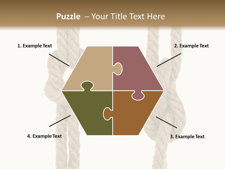 Climbing Fasten Navy PowerPoint Template