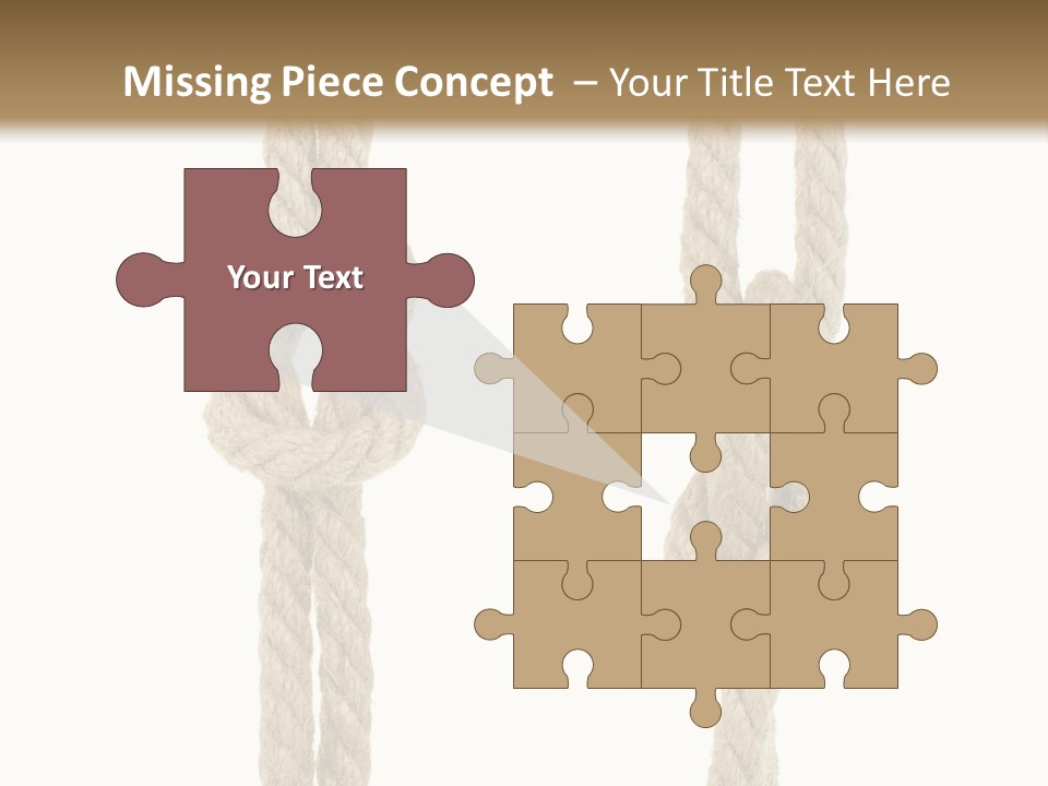 Climbing Fasten Navy PowerPoint Template