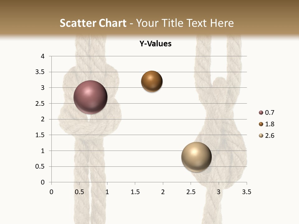 Climbing Fasten Navy PowerPoint Template