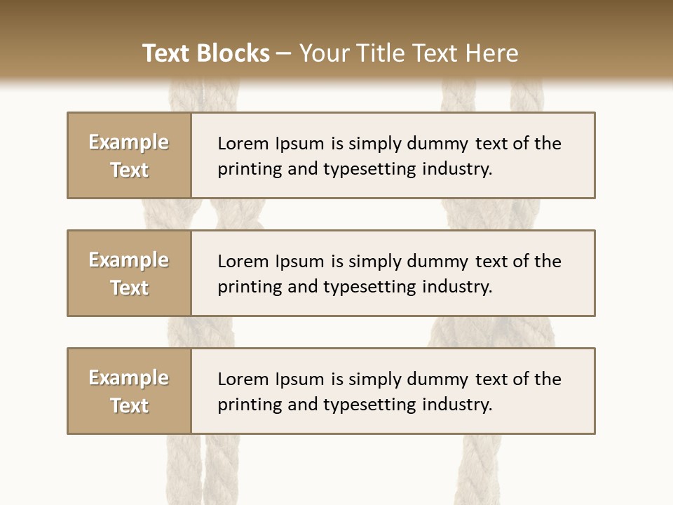 Climbing Fasten Navy PowerPoint Template