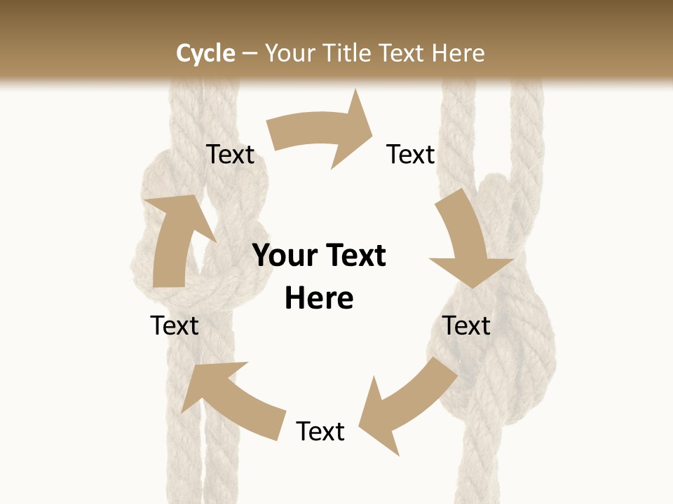 Climbing Fasten Navy PowerPoint Template