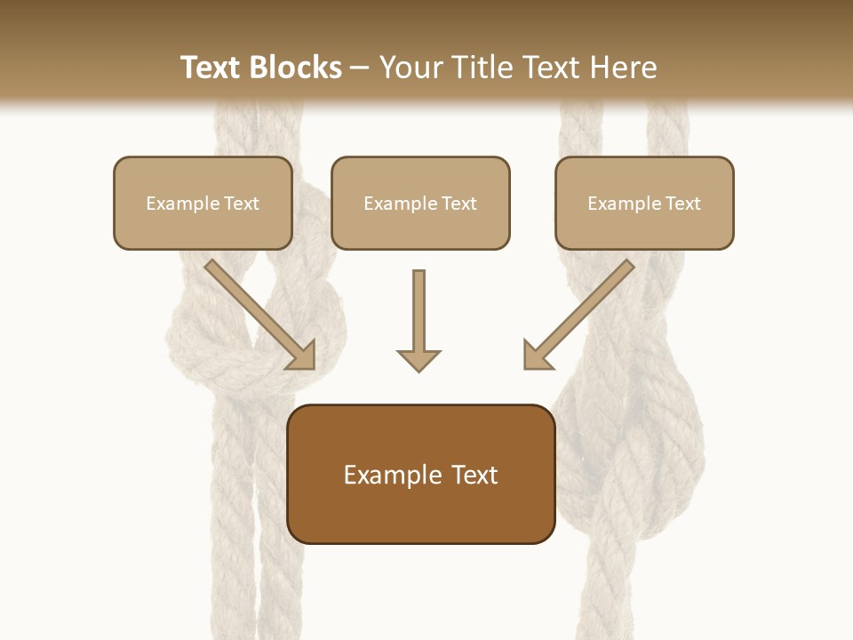 Climbing Fasten Navy PowerPoint Template