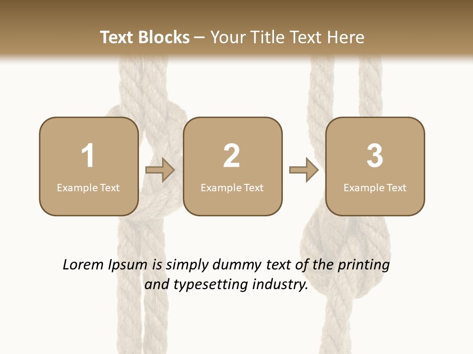 Climbing Fasten Navy PowerPoint Template