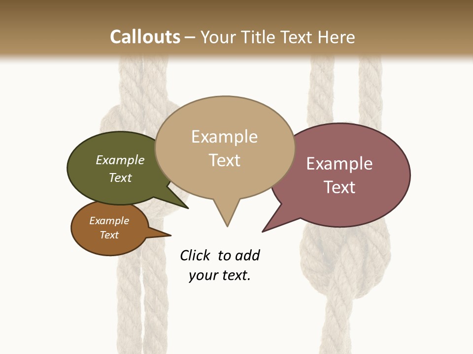 Climbing Fasten Navy PowerPoint Template