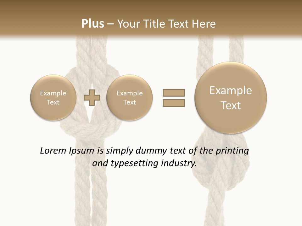 Climbing Fasten Navy PowerPoint Template