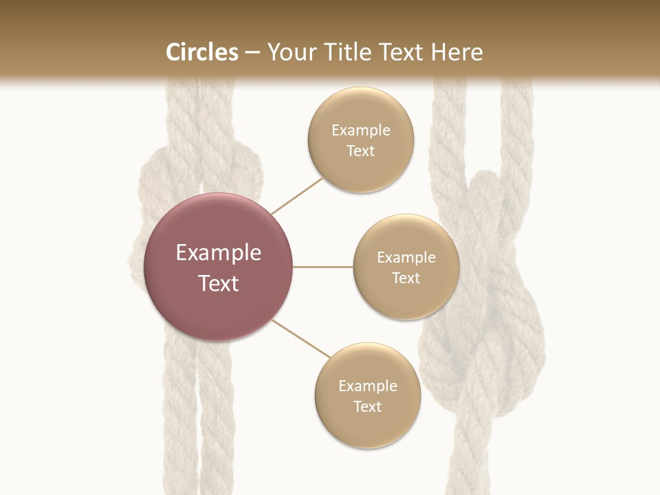 Climbing Fasten Navy PowerPoint Template