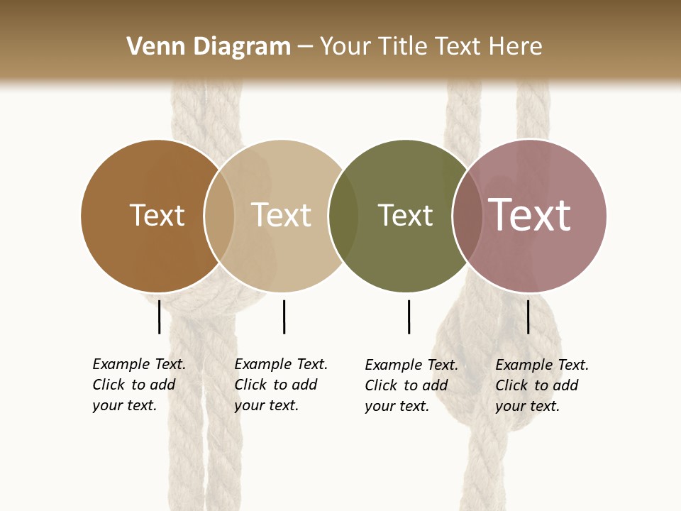 Climbing Fasten Navy PowerPoint Template