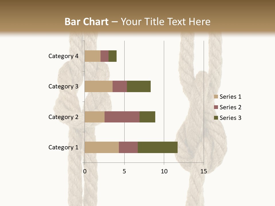 Climbing Fasten Navy PowerPoint Template