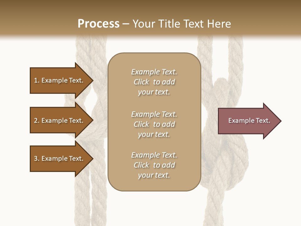 Climbing Fasten Navy PowerPoint Template