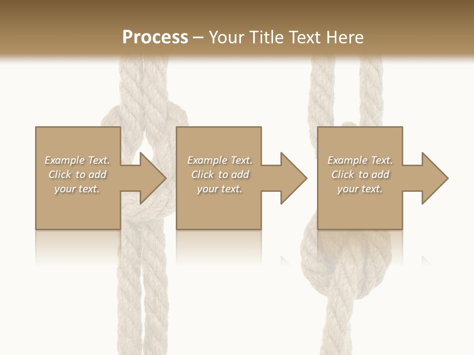 Climbing Fasten Navy PowerPoint Template