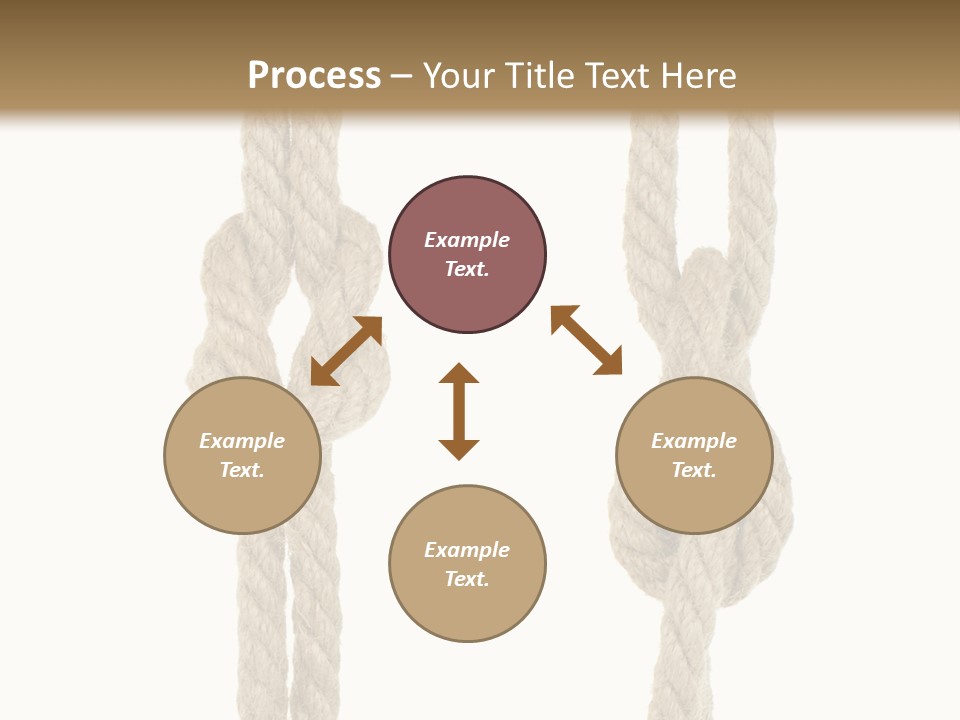 Climbing Fasten Navy PowerPoint Template