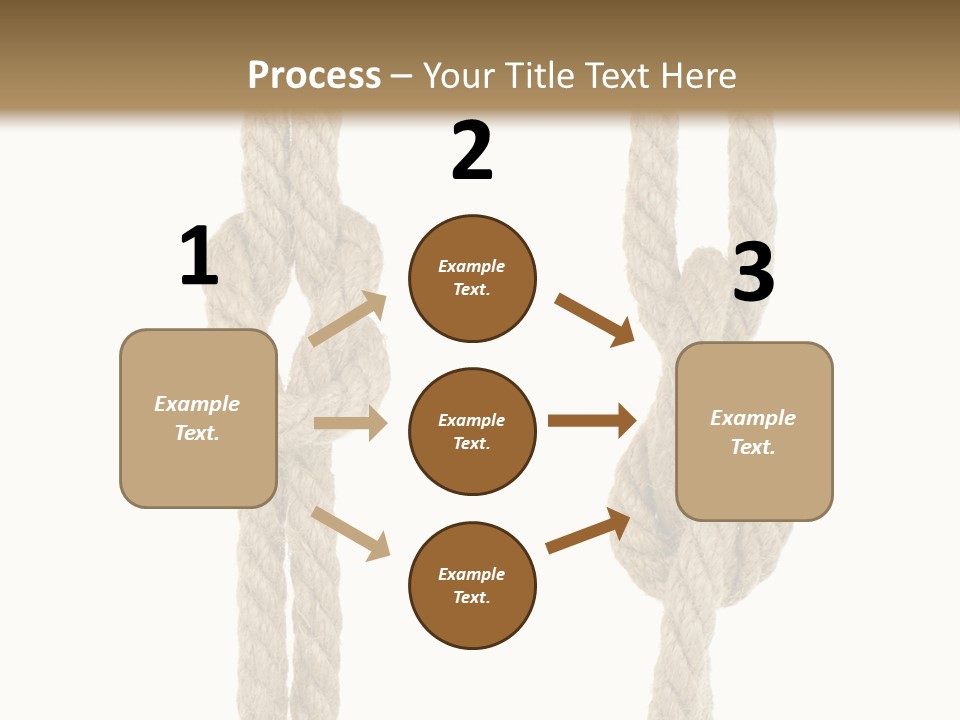 Climbing Fasten Navy PowerPoint Template