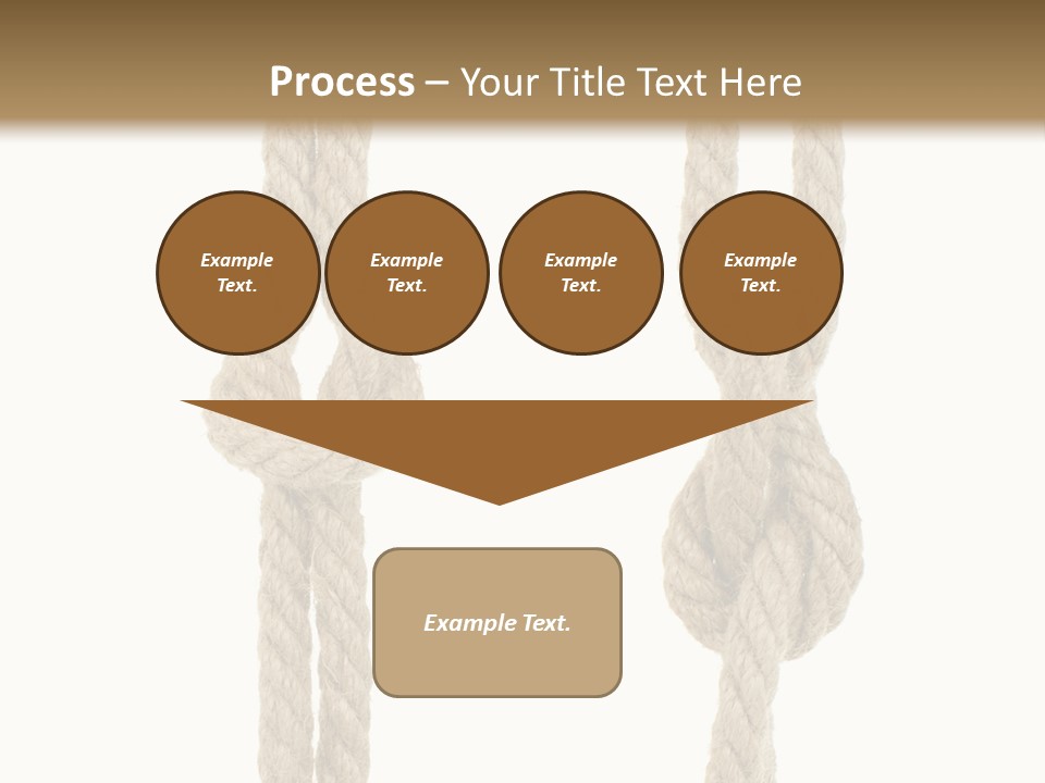 Climbing Fasten Navy PowerPoint Template