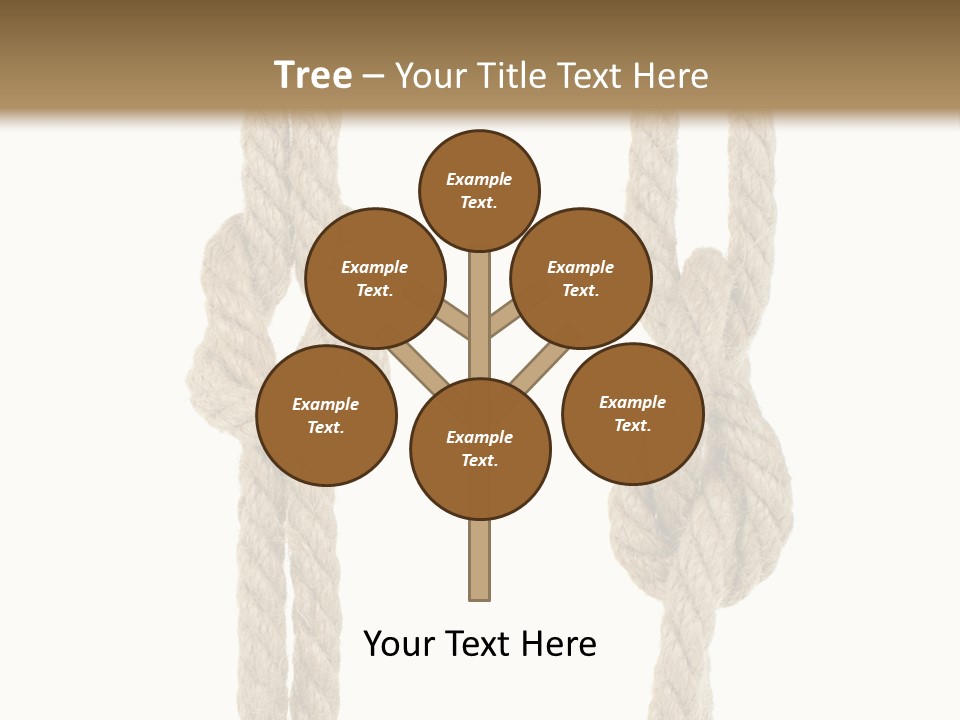 Climbing Fasten Navy PowerPoint Template