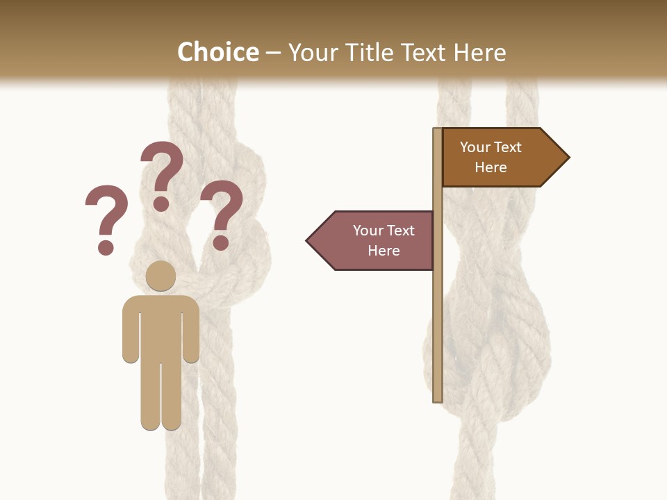 Climbing Fasten Navy PowerPoint Template