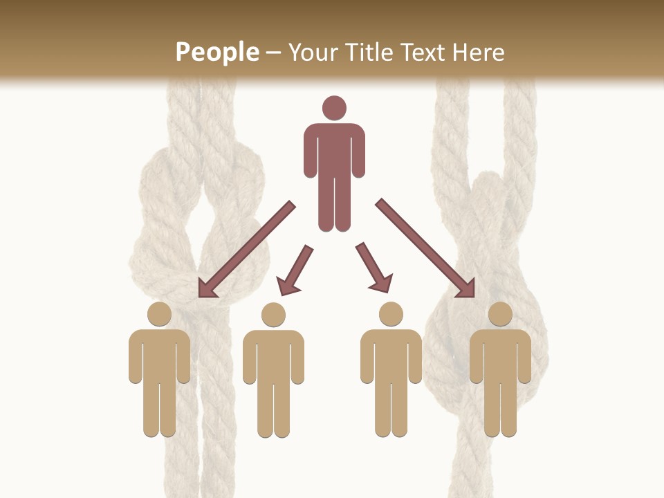 Climbing Fasten Navy PowerPoint Template