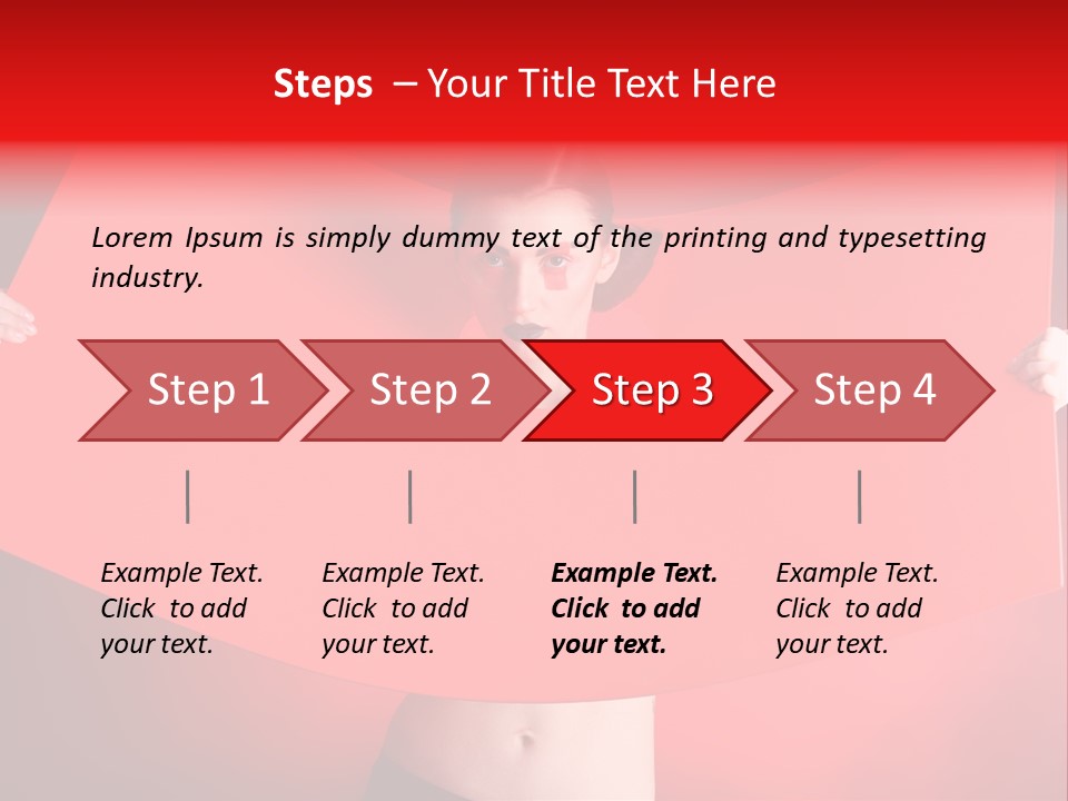 Design Make Up Geometrical PowerPoint Template