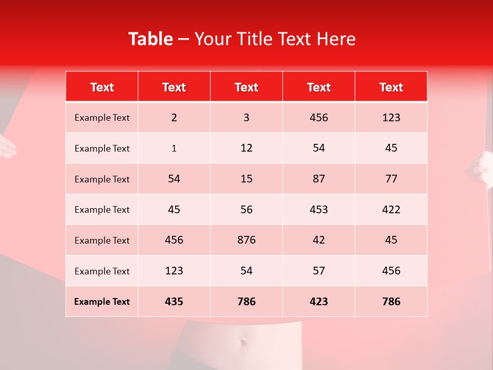 Design Make Up Geometrical PowerPoint Template