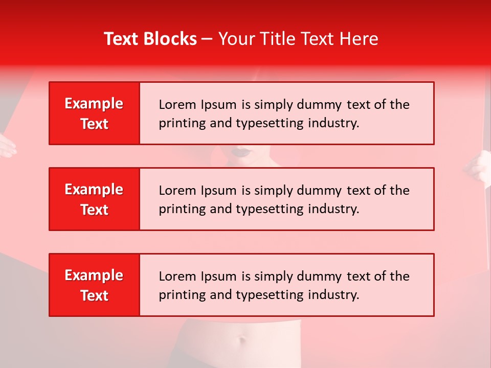 Design Make Up Geometrical PowerPoint Template