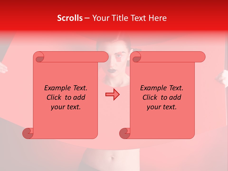 Design Make Up Geometrical PowerPoint Template