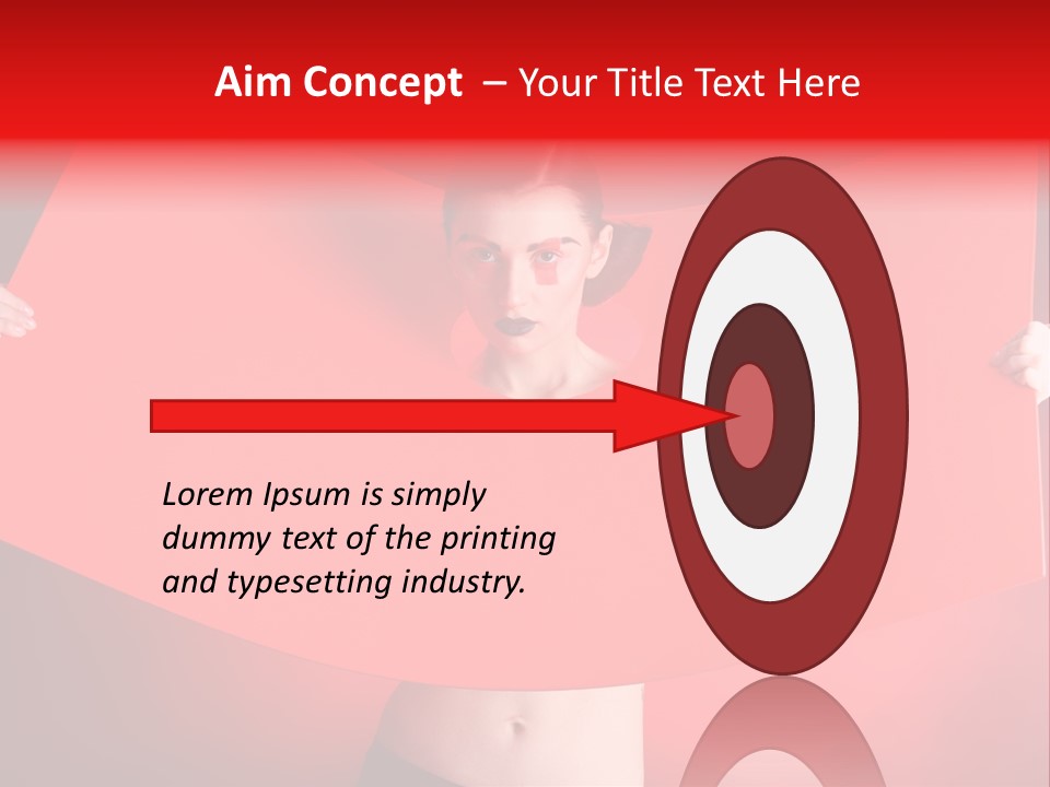 Design Make Up Geometrical PowerPoint Template