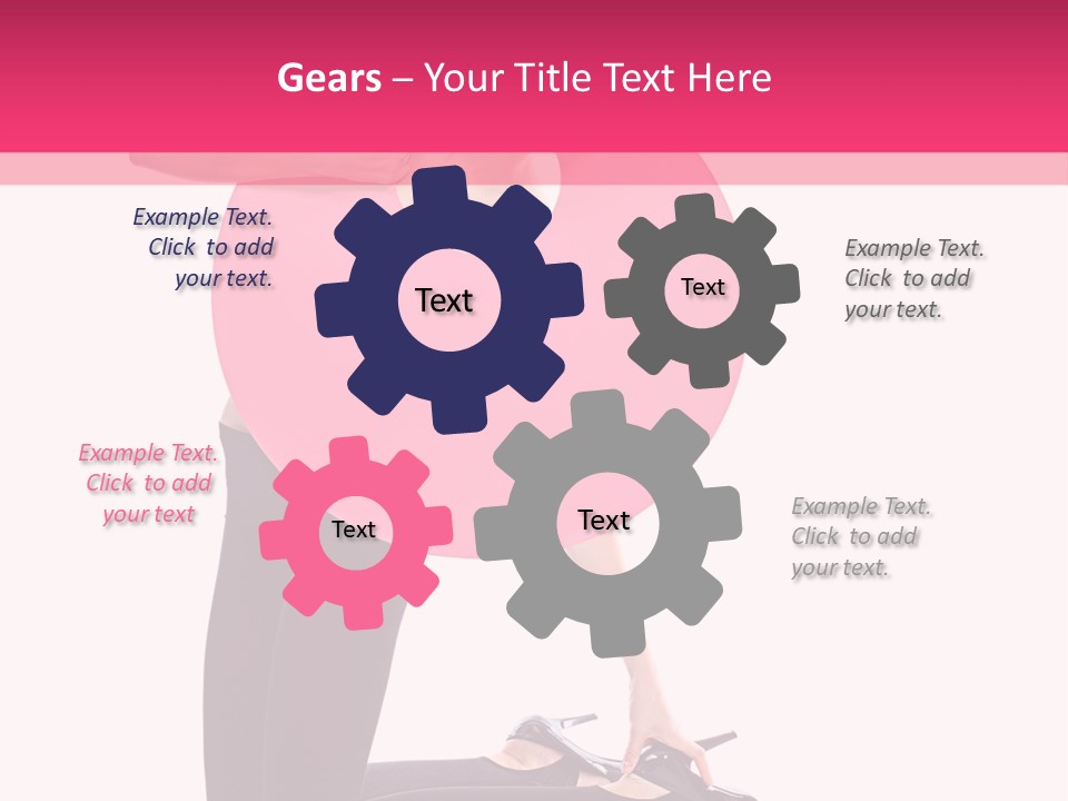 Portrait Vogue Person PowerPoint Template