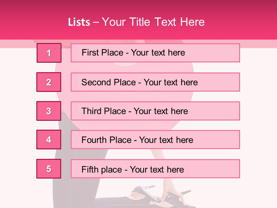 Portrait Vogue Person PowerPoint Template