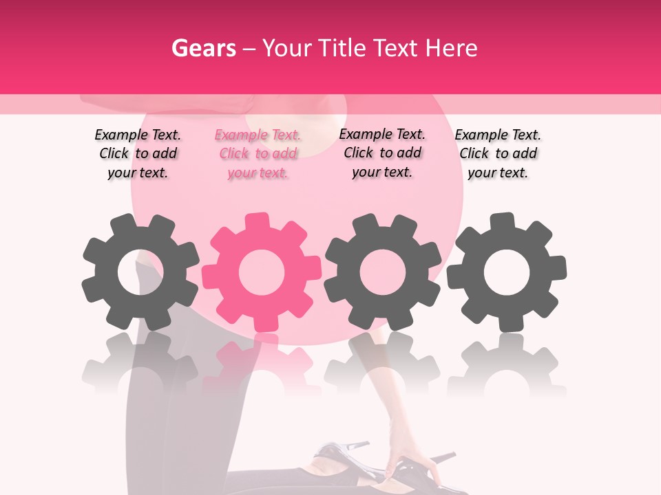 Portrait Vogue Person PowerPoint Template