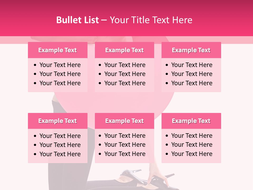 Portrait Vogue Person PowerPoint Template