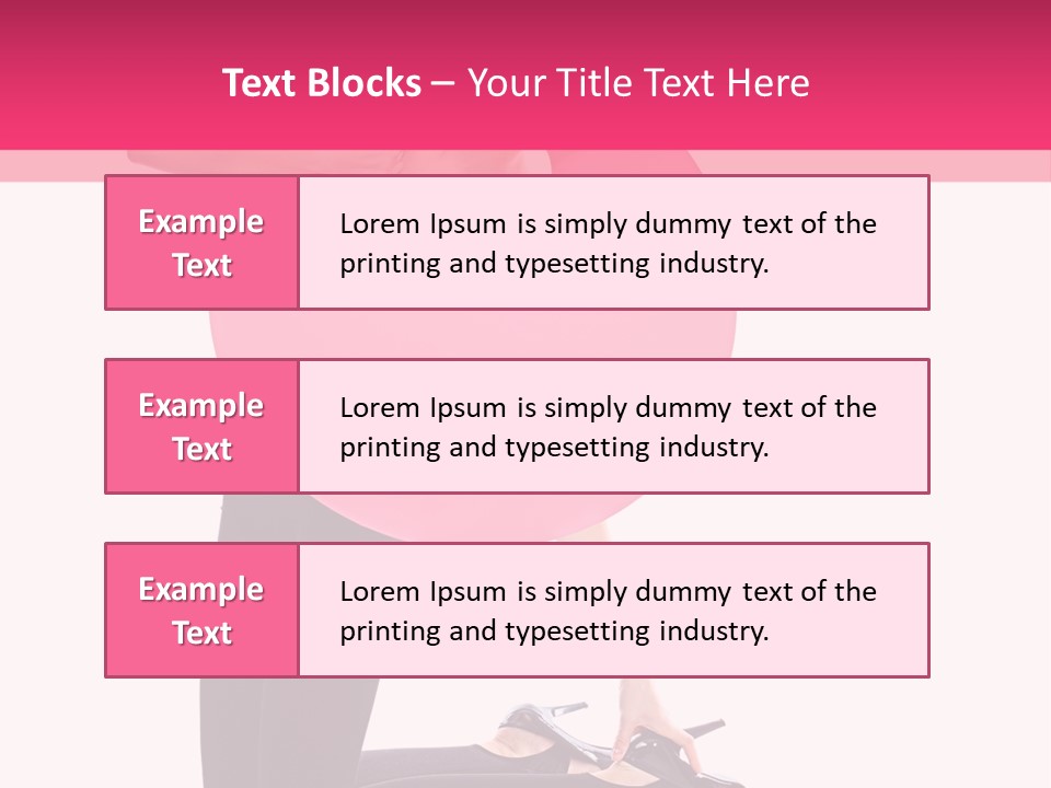 Portrait Vogue Person PowerPoint Template