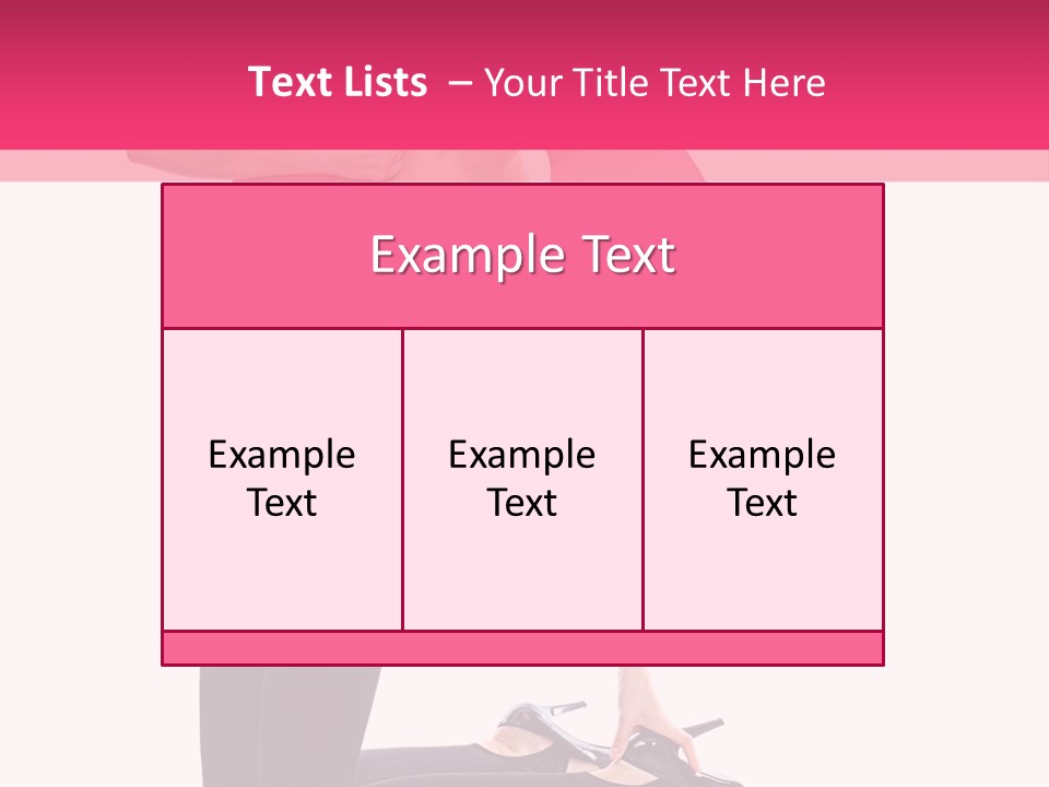 Portrait Vogue Person PowerPoint Template