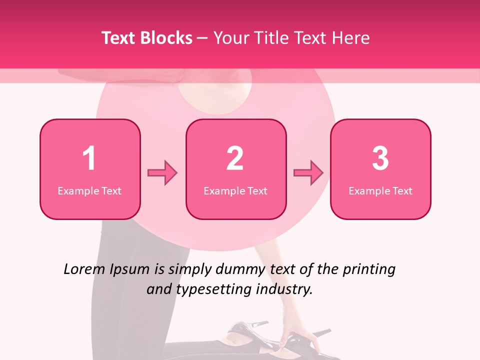 Portrait Vogue Person PowerPoint Template