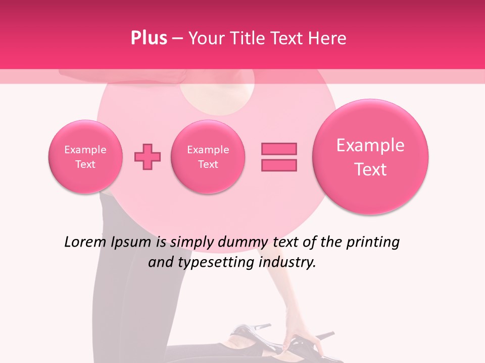 Portrait Vogue Person PowerPoint Template