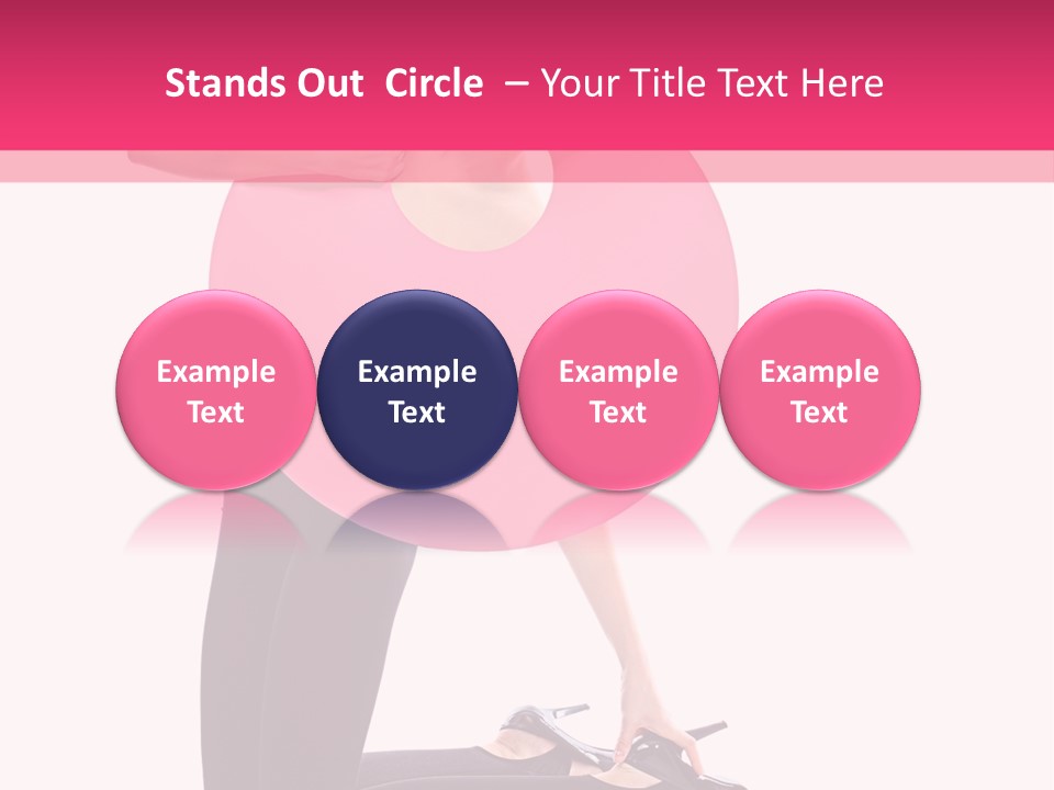 Portrait Vogue Person PowerPoint Template