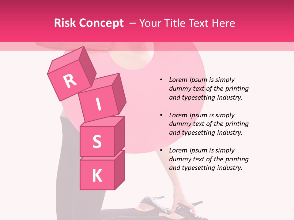 Portrait Vogue Person PowerPoint Template