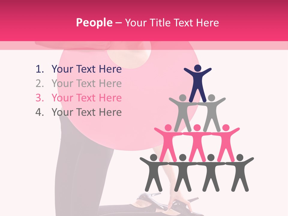 Portrait Vogue Person PowerPoint Template