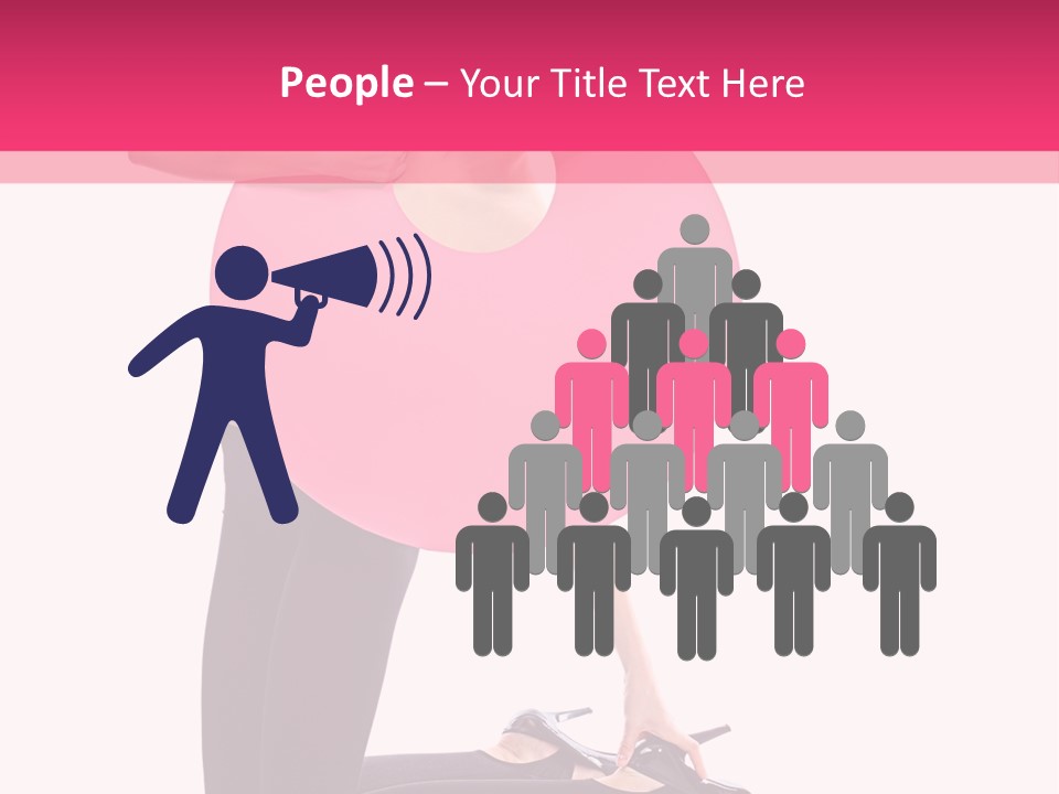 Portrait Vogue Person PowerPoint Template